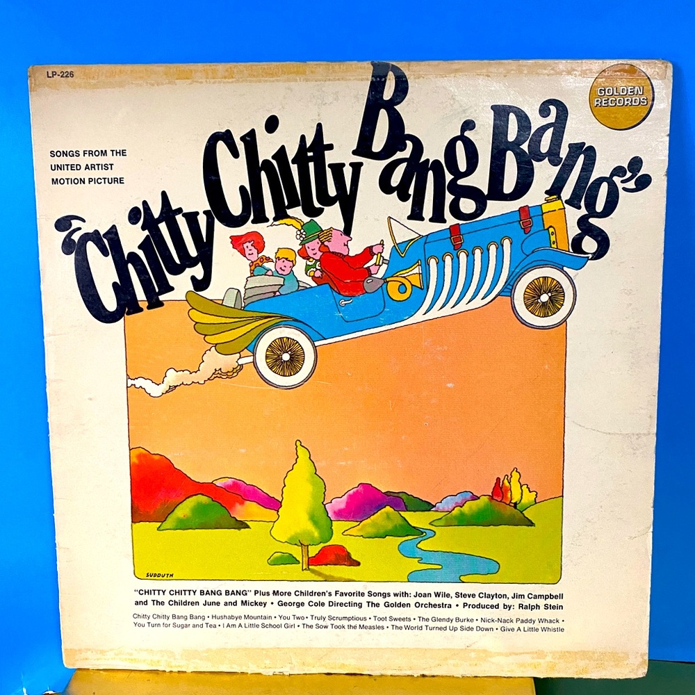 Chitty Chitty Bang Bang VTG 1974 Vinyl Record Songs From The Motion Picture 12”